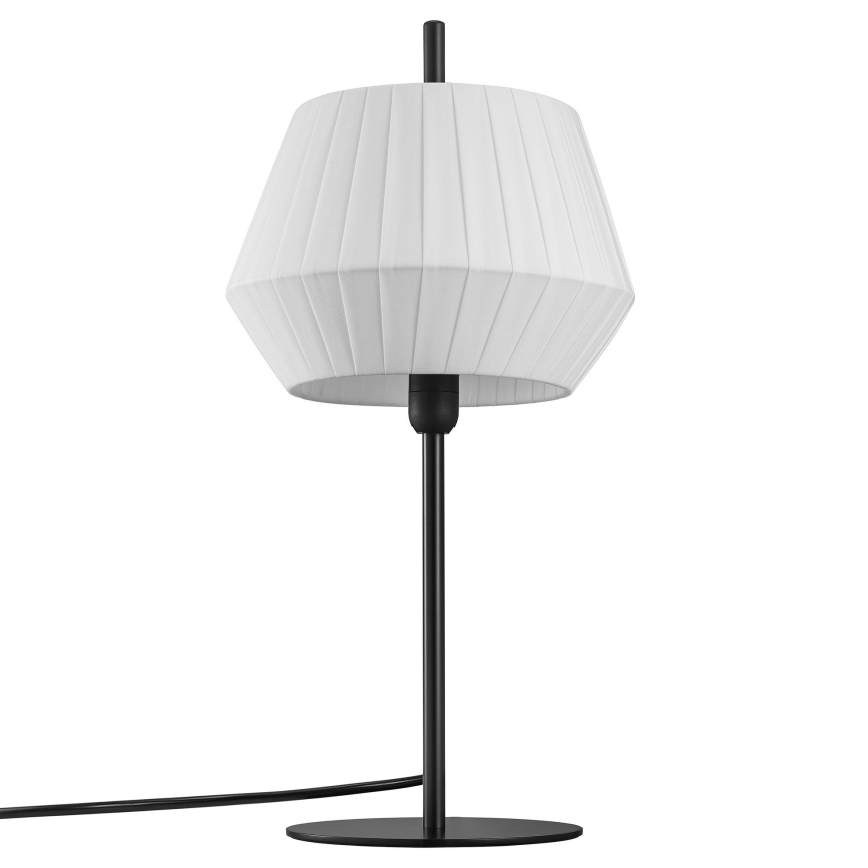 Nordlux - Galda lampa DICTE 1xE14/40W/230V balta/melna