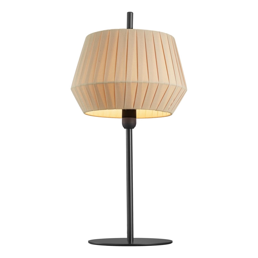 Nordlux - Galda lampa DICTE 1xE14/40W/230V bēša/melna