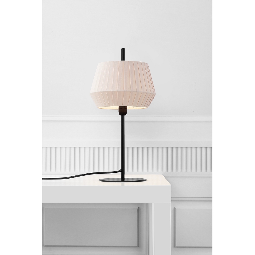 Nordlux - Galda lampa DICTE 1xE14/40W/230V bēša/melna