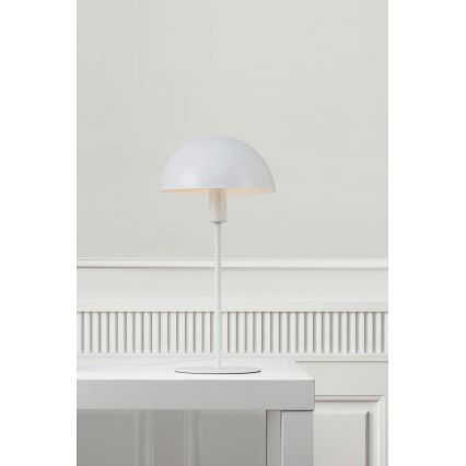 Nordlux - Galda lampa ELLEN 1xE14/40W/230V balta