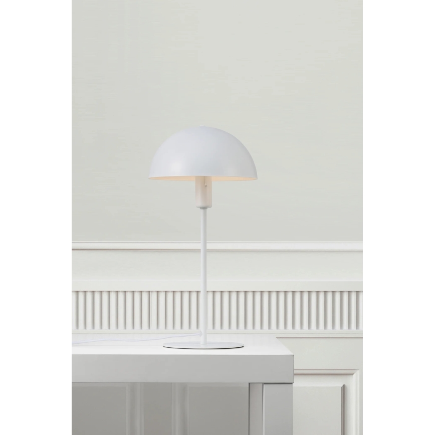 Nordlux - Galda lampa ELLEN 1xE14/40W/230V balta