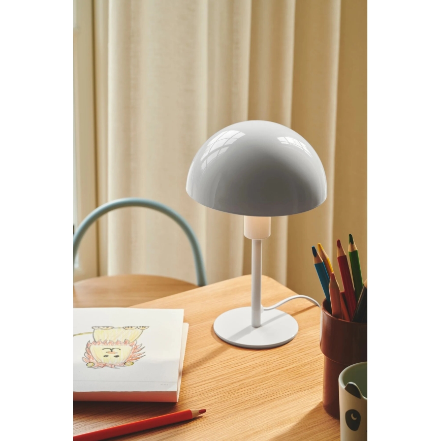 Nordlux - Galda lampa ELLEN 1xE14/40W/230V balta