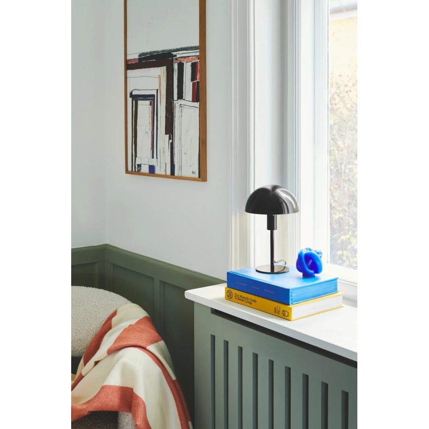 Nordlux - Galda lampa ELLEN 1xE14/40W/230V melna