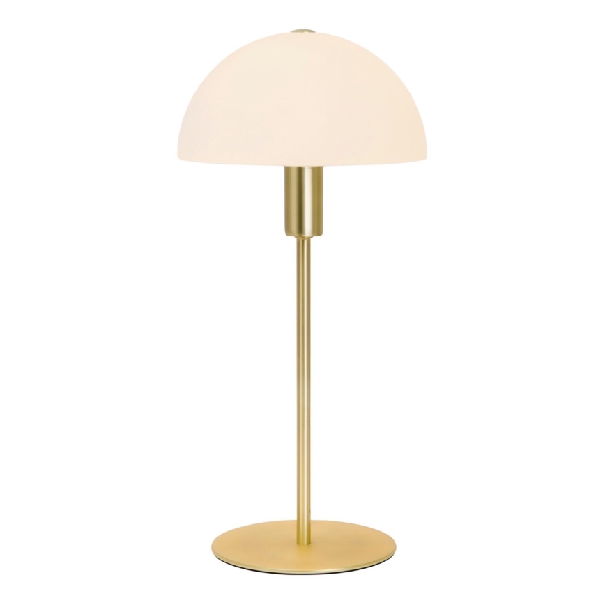 Nordlux - Galda lampa ELLEN 1xE14/40W/230V zelta/balta