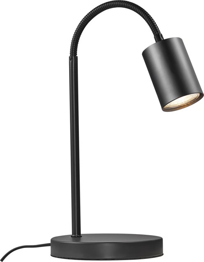Nordlux - Galda lampa EXPLORE 1xGU10/7W/230V melna