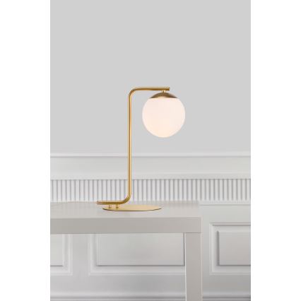 Nordlux - Galda lampa GRANT 1xE14/40W/230V zelta