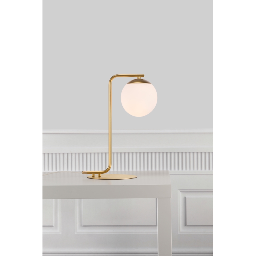 Nordlux - Galda lampa GRANT 1xE14/40W/230V zelta