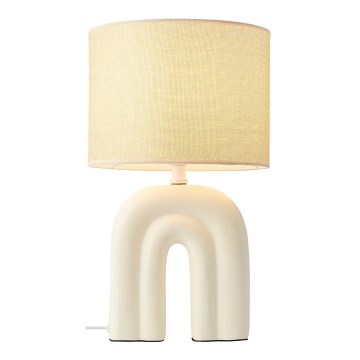 Nordlux - Galda lampa HAZE 1xE27/40W/230V bēša