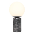 Nordlux - Galda lampa LILLY 1xE14/25W/230V marmors/pelēka