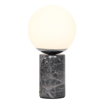 Nordlux - Galda lampa LILLY 1xE14/25W/230V marmors/pelēka