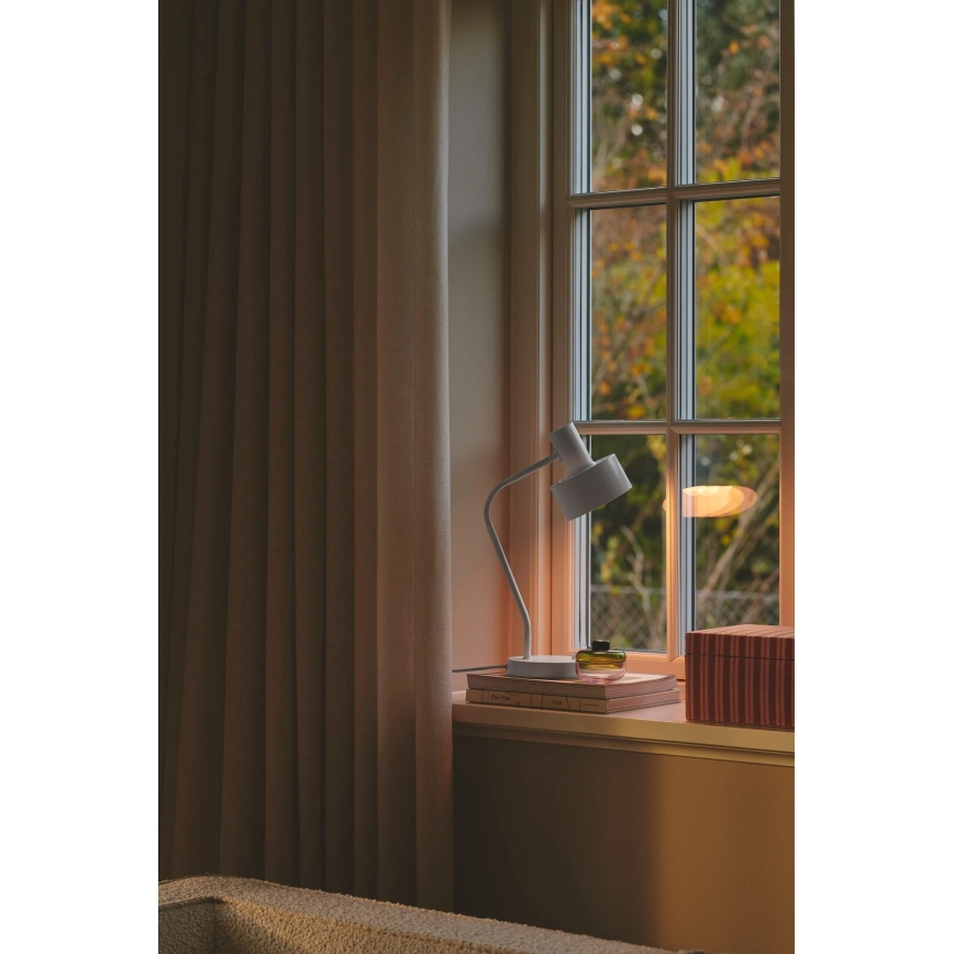 Nordlux - Galda lampa MATIS 1xE27/15W/230V balta