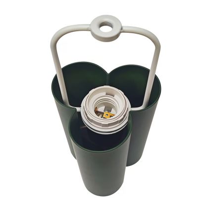 Nordlux - Galda lampa SANDRO 1xE27/15W/230V zaļa