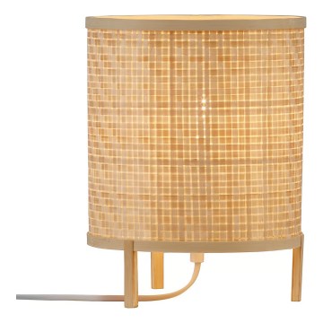 Nordlux - Galda lampa TRINIDAD 1xE27/15W/230V bambuss