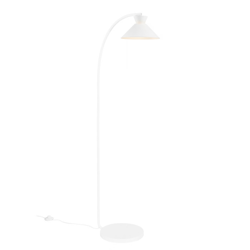 Nordlux - Grīdas lampa DIAL 1xE27/10W/230V balta