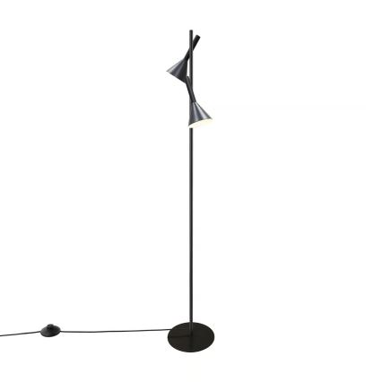 Nordlux - Grīdas lampa KELVIS 2xGU10/12W/230V melna