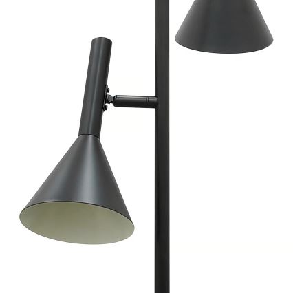 Nordlux - Grīdas lampa KELVIS 2xGU10/12W/230V melna