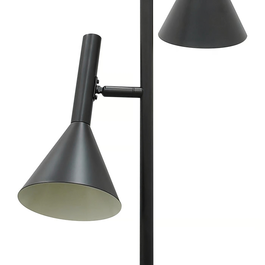 Nordlux - Grīdas lampa KELVIS 2xGU10/12W/230V melna