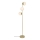 Nordlux - Grīdas lampa LILLY 3xE14/10W/230V misiņš