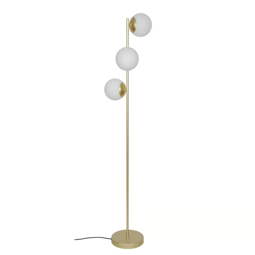 Nordlux - Grīdas lampa LILLY 3xE14/10W/230V misiņš