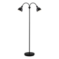 Nordlux - Grīdas lampa RAY 2xE14/25W/230V melna