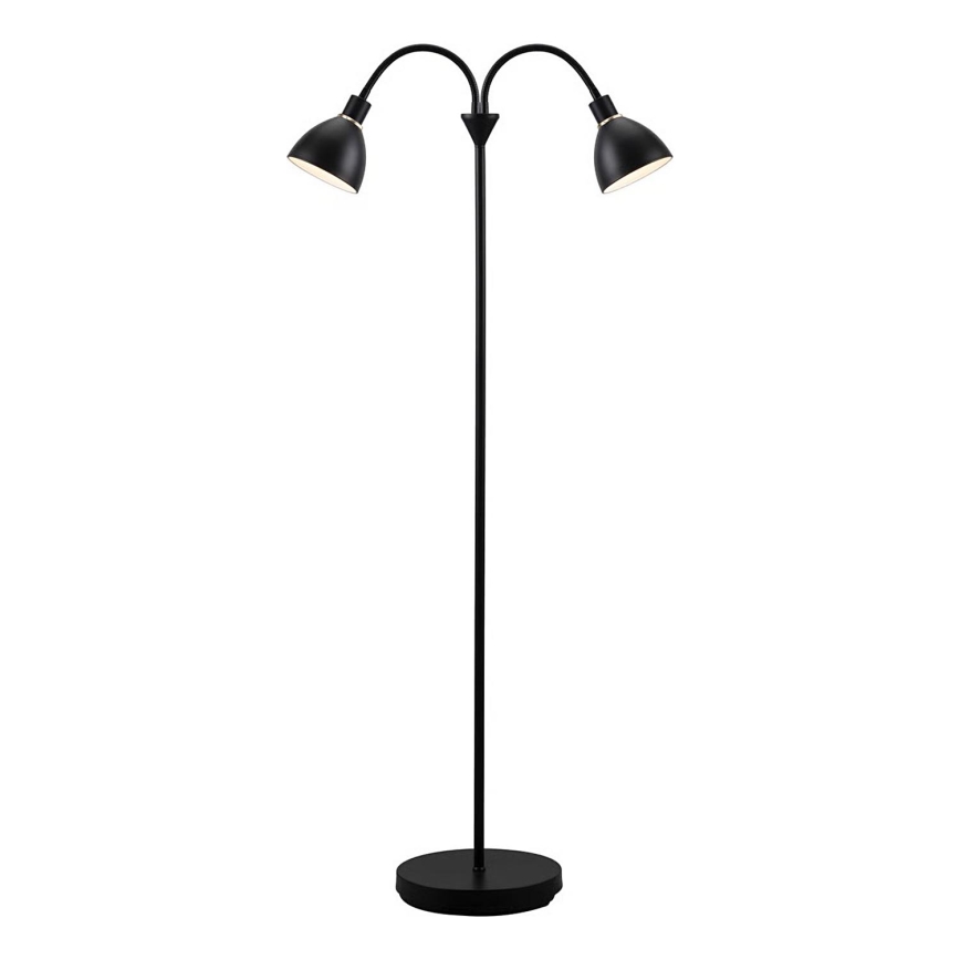 Nordlux - Grīdas lampa RAY 2xE14/25W/230V melna