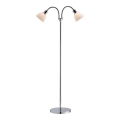 Nordlux - Grīdas lampa RAY 2xE14/25W/230V spīdīgs hroms