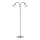 Nordlux - Grīdas lampa RAY 2xE14/25W/230V spīdīgs hroms