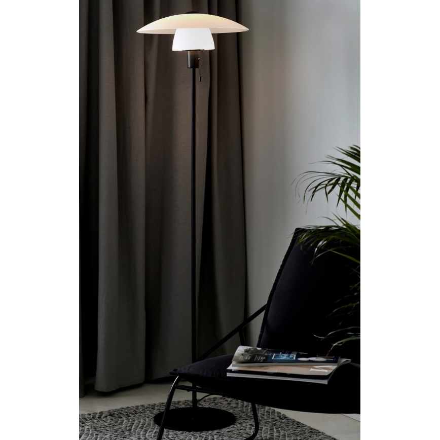 Nordlux - Grīdas lampa VERONA 1xE27/40W/230V melna