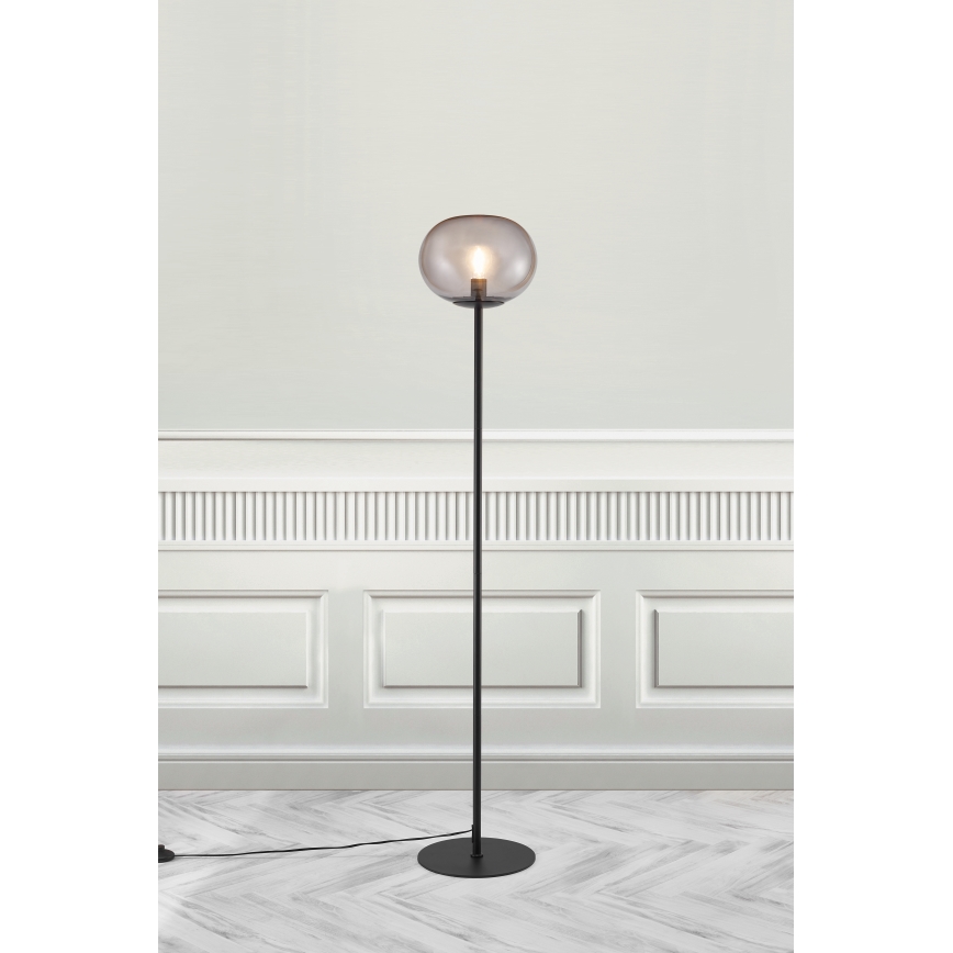 Nordlux - Grīdas stāvlampa ALTON 1xE27/25W/230V melna
