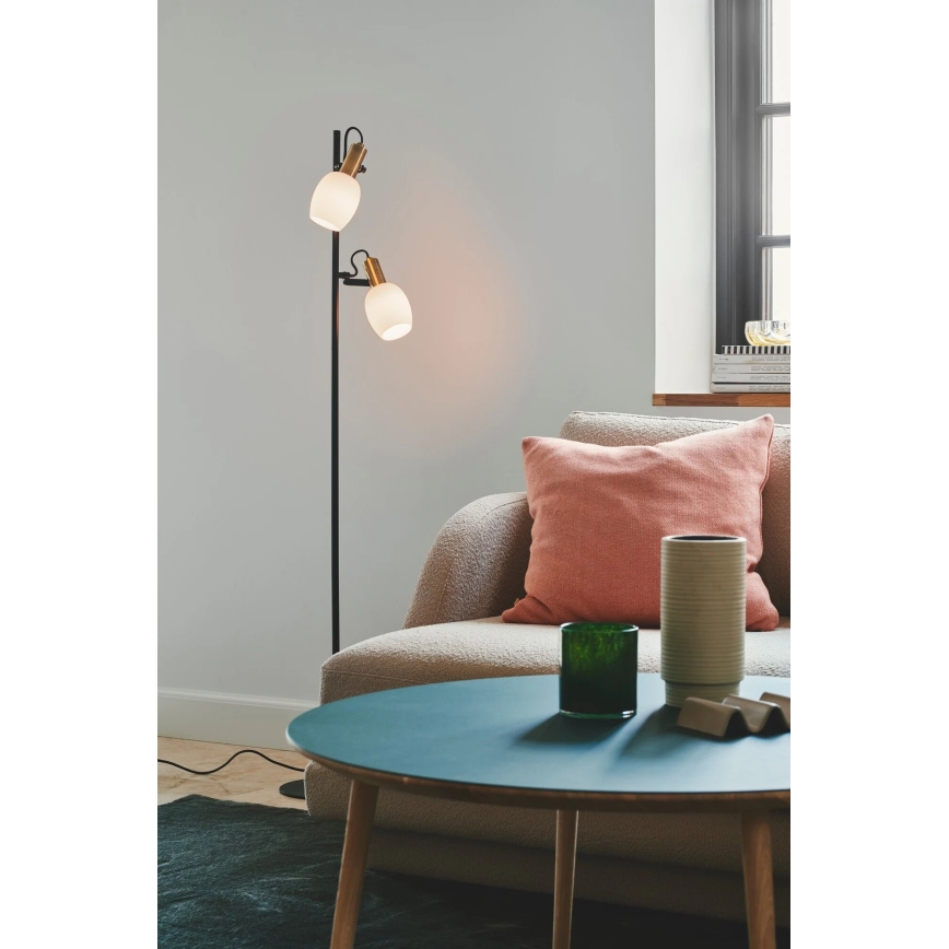 Nordlux - Grīdas stāvlampa ARILD 2xE14/40W/230V