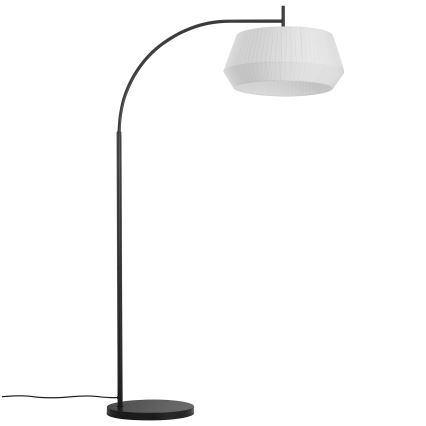 Nordlux - Grīdas stāvlampa DICTE 1xE27/60W/230V melna/balta