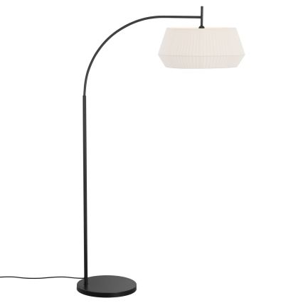 Nordlux - Grīdas stāvlampa DICTE 1xE27/60W/230V melna/balta