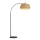 Nordlux - Grīdas stāvlampa DICTE 1xE27/60W/230V melna/bēša