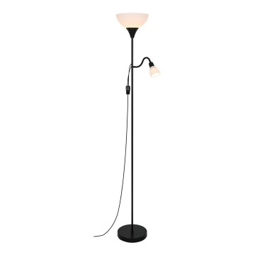 Nordlux - Grīdas stāvlampa LAURIA 1xE27/40W/230V + 1xE14/15W