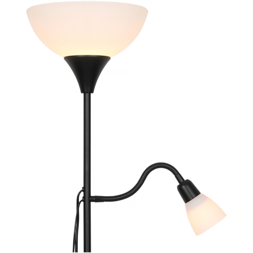 Nordlux - Grīdas stāvlampa LAURIA 1xE27/40W/230V + 1xE14/15W