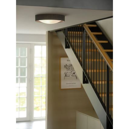 Nordlux - Griestu gaismeklis CORATO 3xE14/15W/230V Ø 42 cm pelēks