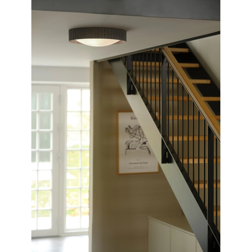 Nordlux - Griestu gaismeklis CORATO 3xE14/15W/230V Ø 42 cm pelēks