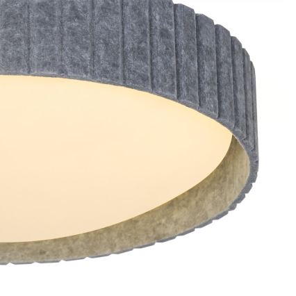 Nordlux - Griestu gaismeklis CORATO 3xE14/15W/230V Ø 42 cm pelēks