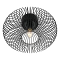 Nordlux - griestu lampa BERONI 1xE27/60W/230V Ø 40,3 cm melna