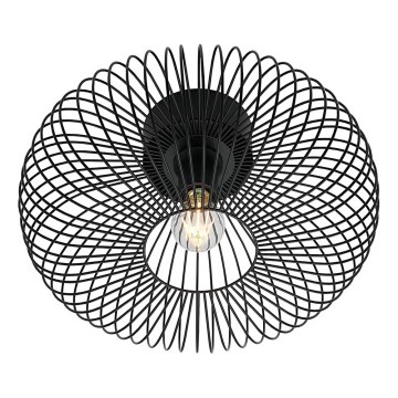 Nordlux - griestu lampa BERONI 1xE27/60W/230V Ø 40,3 cm melna