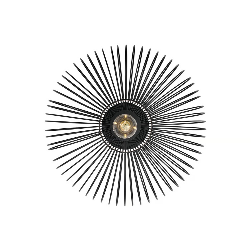Nordlux - griestu lampa BERONI 1xE27/60W/230V Ø 40,3 cm melna