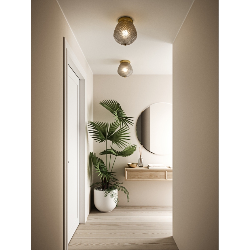 Nordlux - Griestu lampa ORBIFORM 1xE27/40W/230V zelta