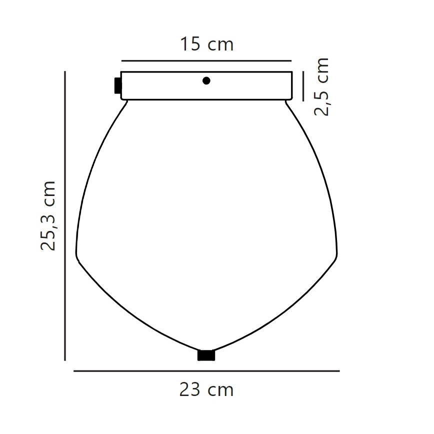 Nordlux - Griestu lampa ORBIFORM 1xE27/40W/230V zelta