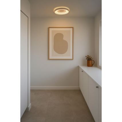 Nordlux - LED ar regulējamu spilgtumu griestu lampa HALYNA LED/24W/230V 2700/3000/4000K Ø 39,5 cm