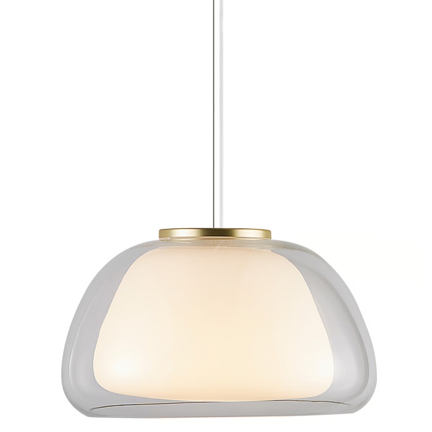 Nordlux - JELLY pakaramais lukturis uz kabeļa 1xE27/40W/230V balts/caurspīdīgs