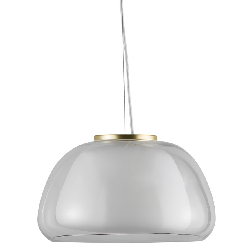 Nordlux - JELLY pakaramais lukturis uz kabeļa 1xE27/40W/230V balts/caurspīdīgs