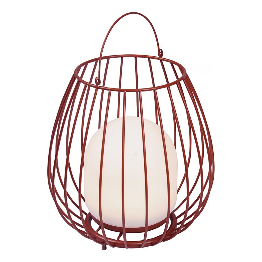 Nordlux - JIM TO-GO pārnēsājams āra LED gaismeklis ar regulējamu spilgtumu LED/3W/3,7V IP54 5000 mAh sarkans