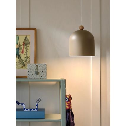 Nordlux - Karājamā lampa ar vadu GASTON 1xE27/40W/230V bēša