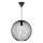 Nordlux - Karājama lampa uz vada BERONI 1xE27/60W/230V melna