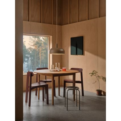 Nordlux - Karājamā lampa uz vada SANDRO 1xE27/15W/230V Ø 40 cm brūna
